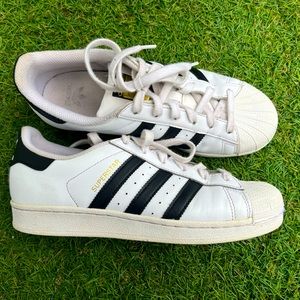 Size 9 adidas Superstar sneakers